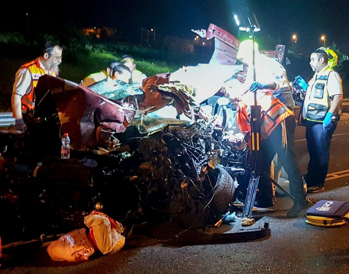 טרגדיה: אברך נהרג בהתנגשות עם אוטובוס