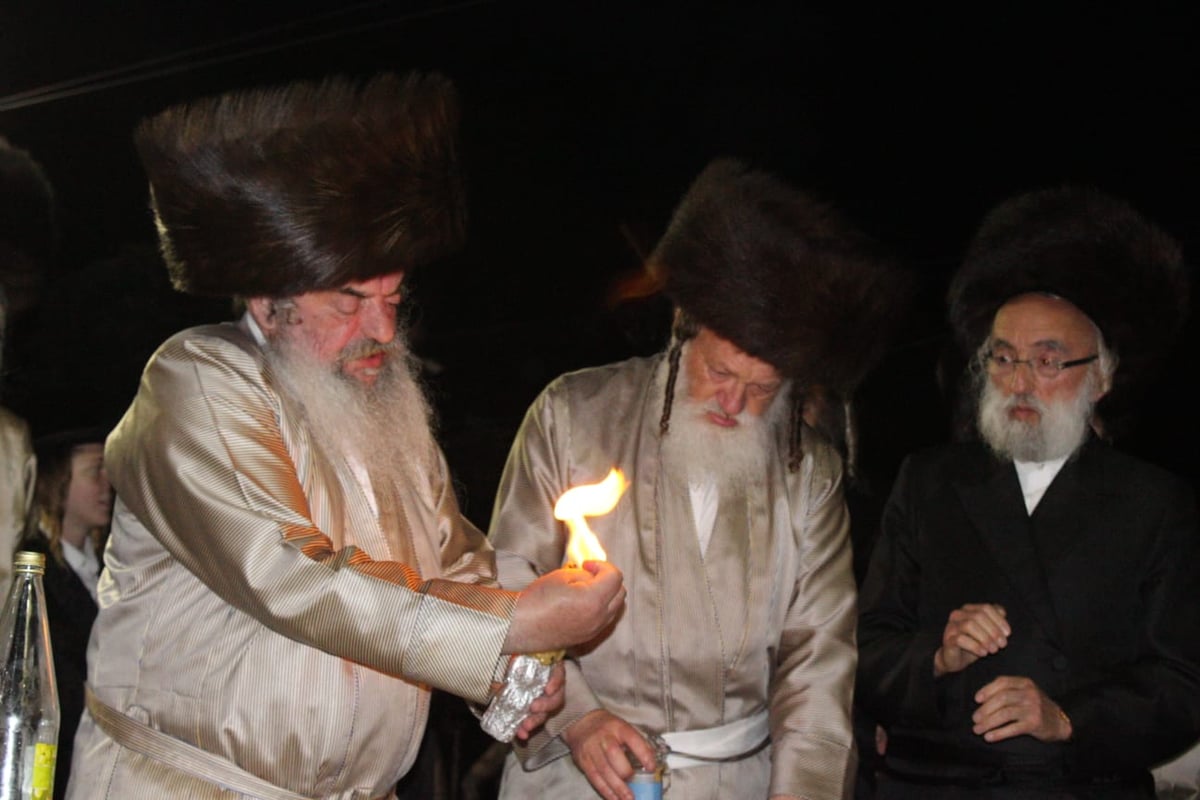 בראשות הרבי: הלעלובר'ס כבשו את מירון