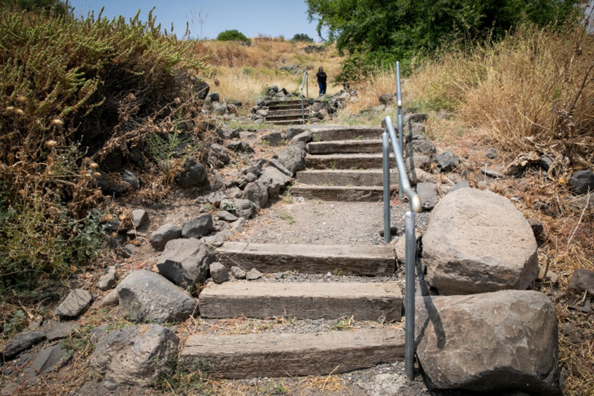 סיור דרך המצלמה לביה"כ העתיק בגולן