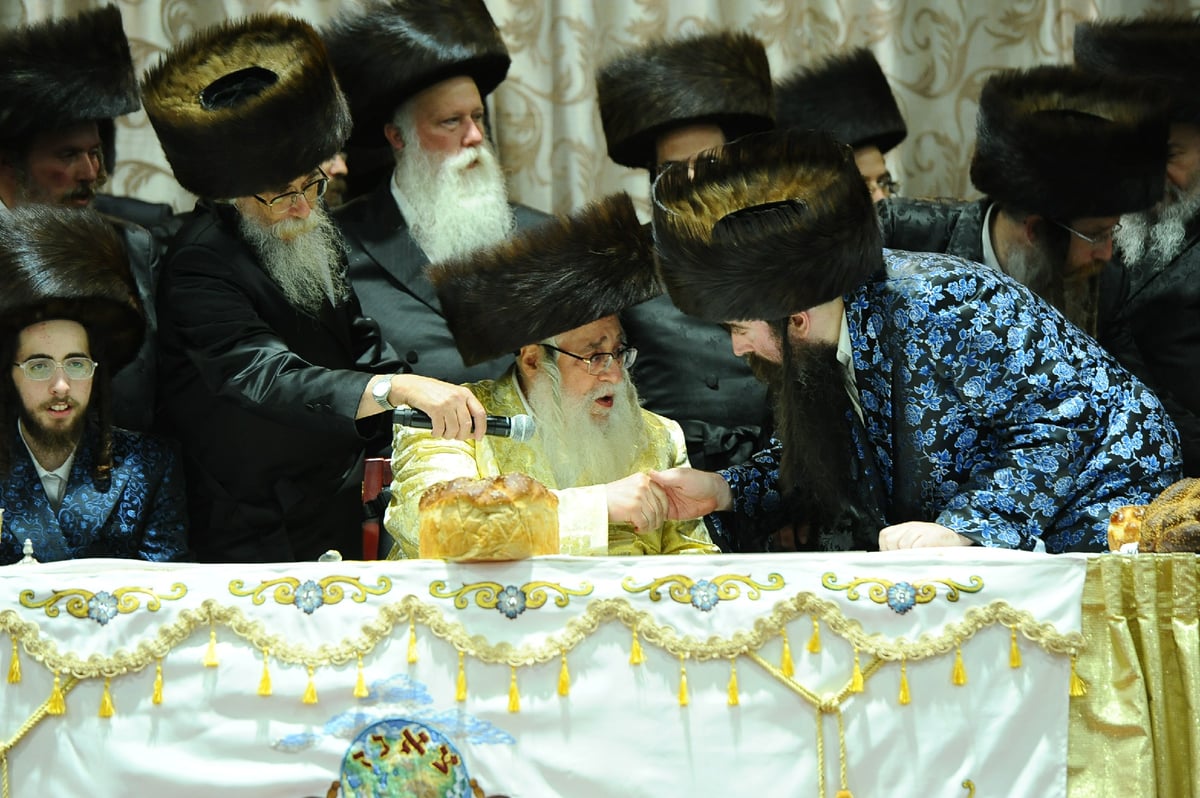 אלפים בחתונת נכדו של האדמו"ר מצאנז. צפו