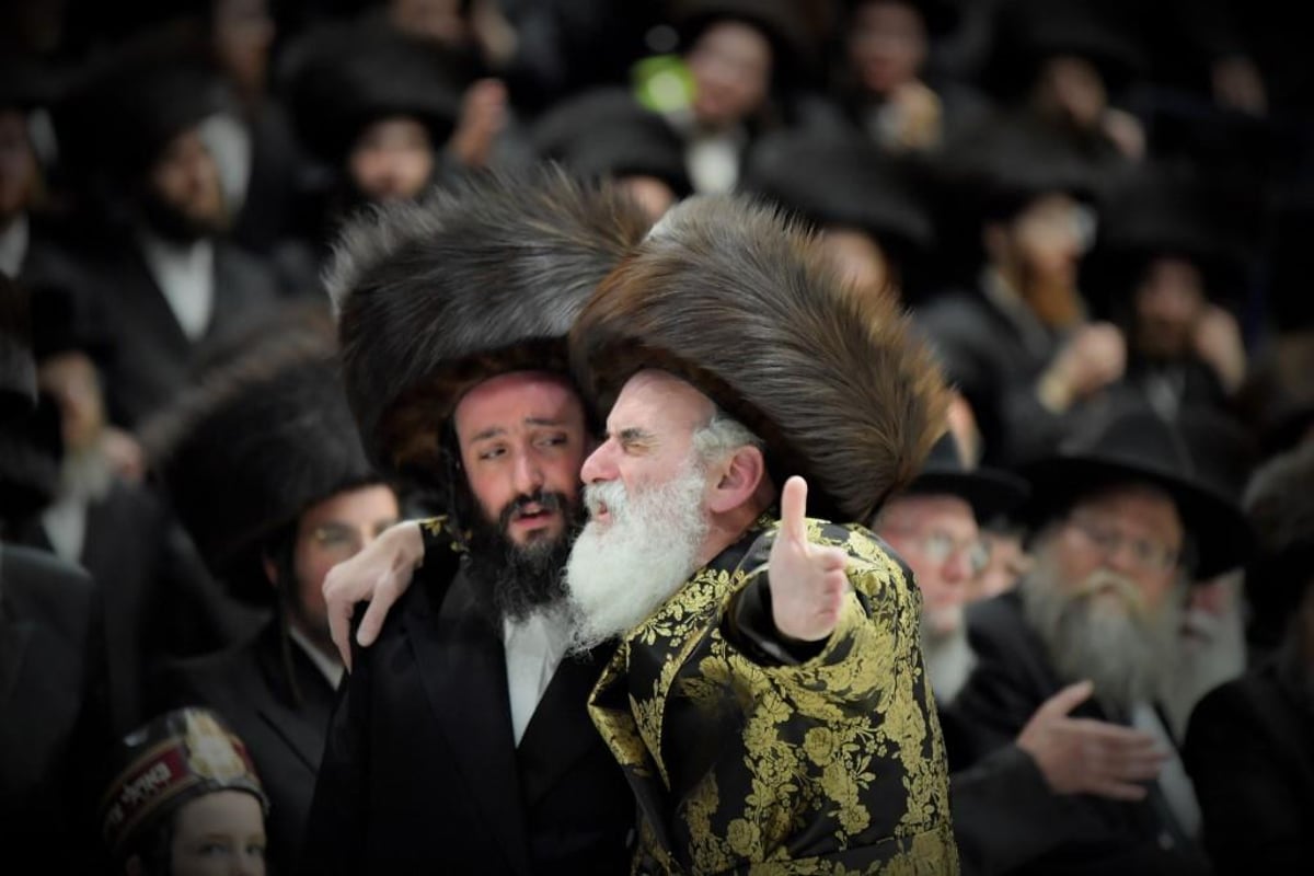 גלריה מסכמת: חתונת נכד האדמו"ר מויז'ניץ