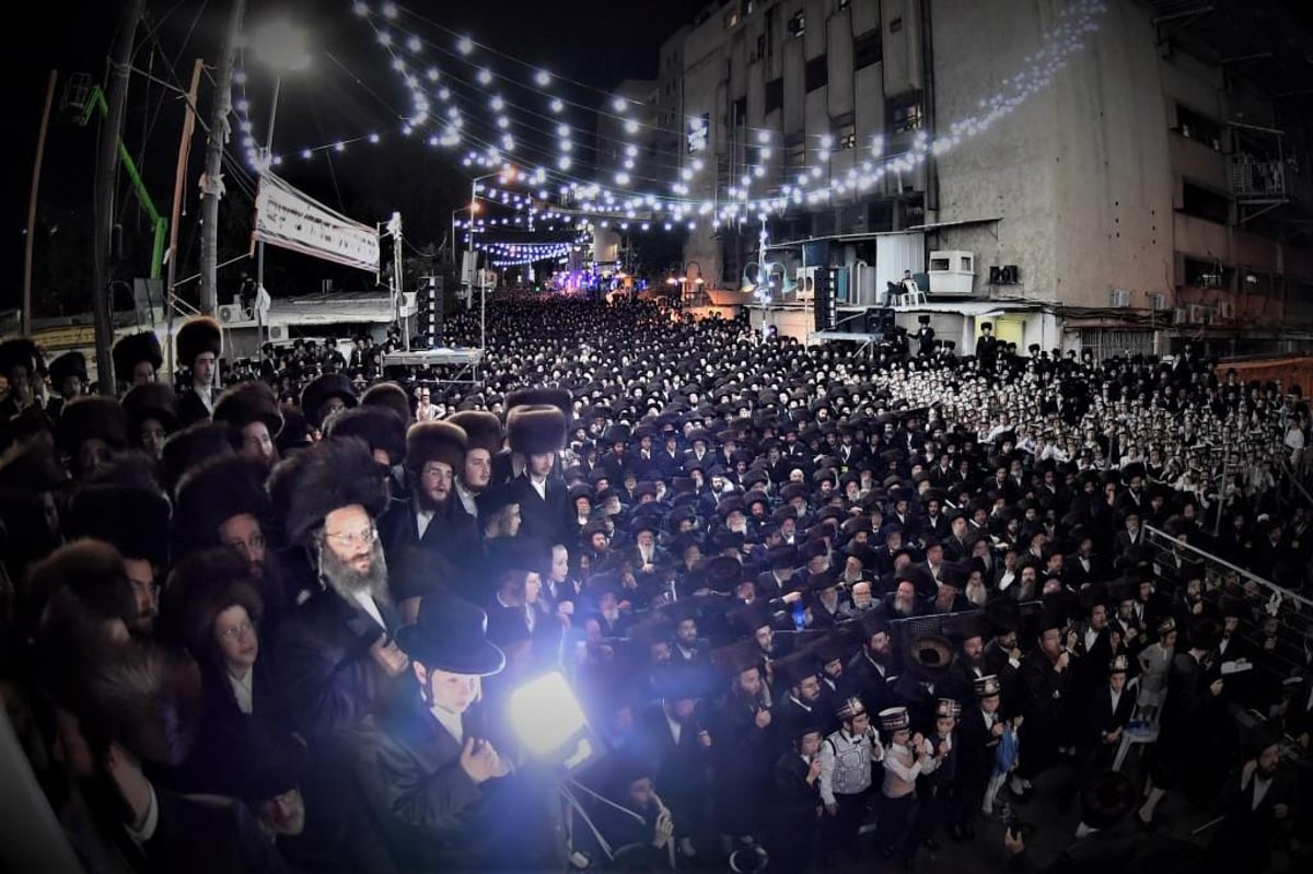 גלריה מסכמת: חתונת נכד האדמו"ר מויז'ניץ