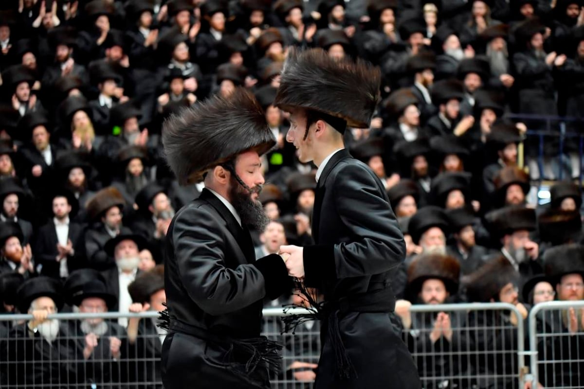 גלריה מסכמת: חתונת נכד האדמו"ר מויז'ניץ