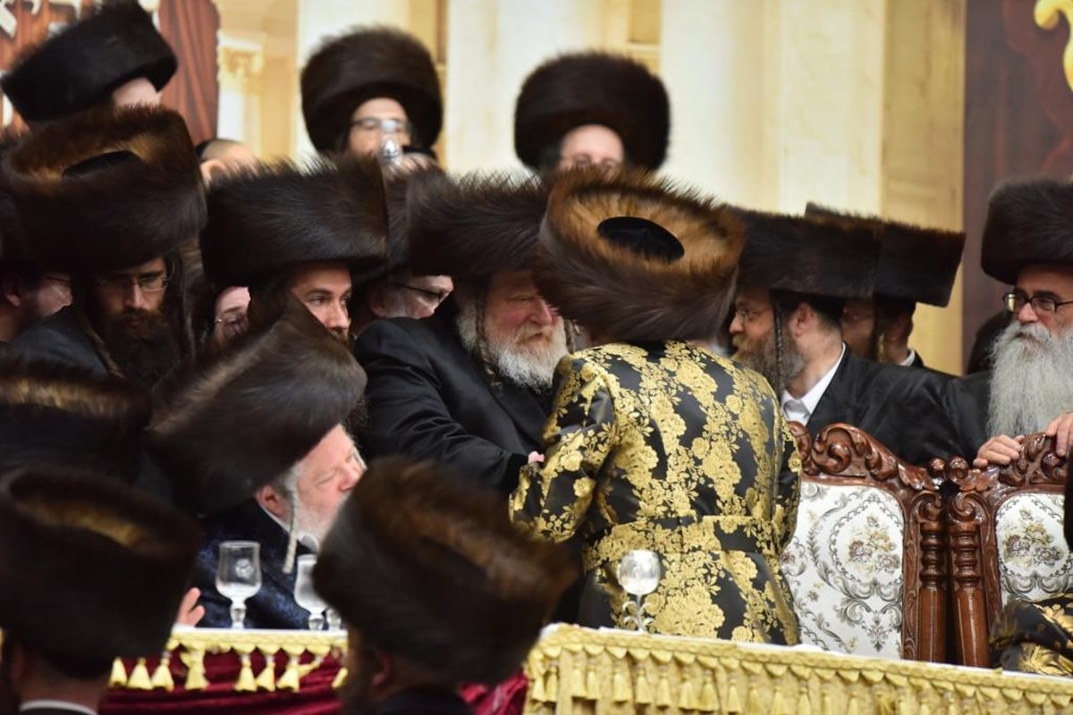 גלריה מסכמת: חתונת נכד האדמו"ר מויז'ניץ