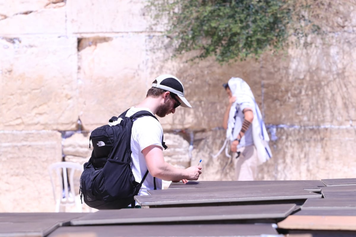 לתעד את המתעדים: התיירים שמצטלמים בכותל • צפו