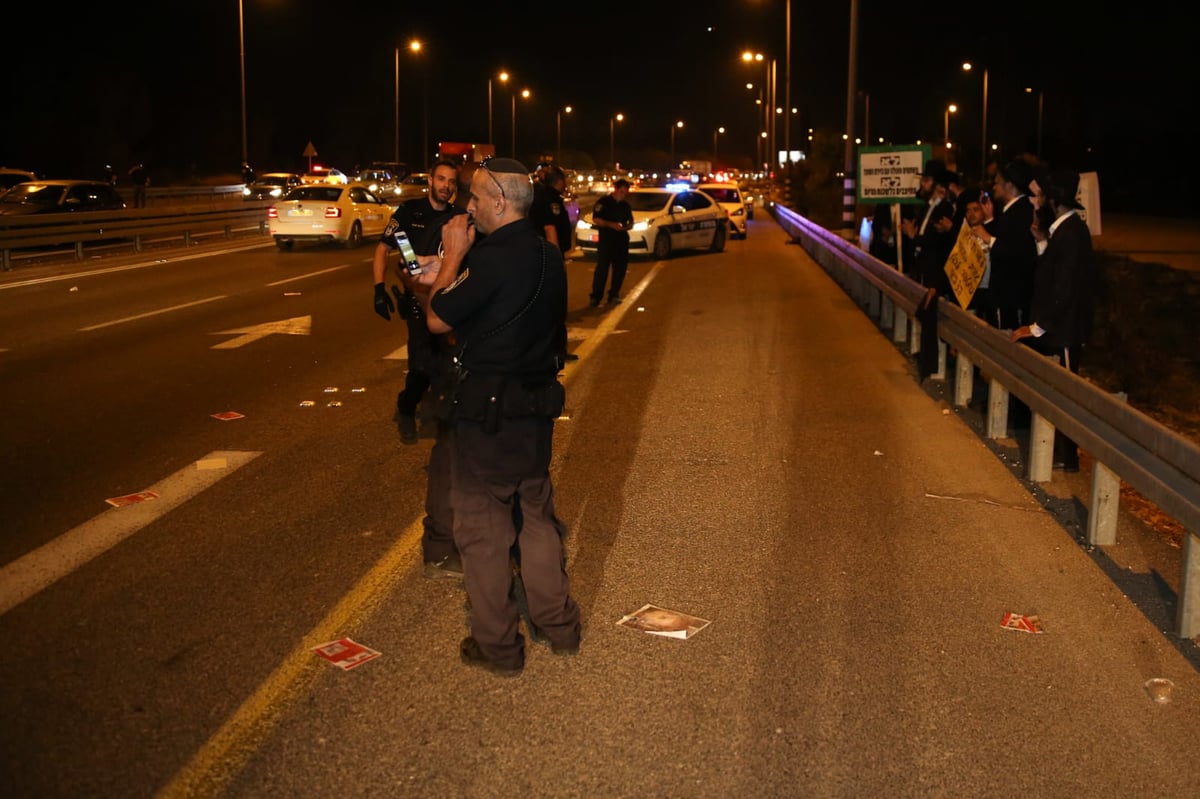 המחאות חזרו: הפגנות בירושלים וכביש 443