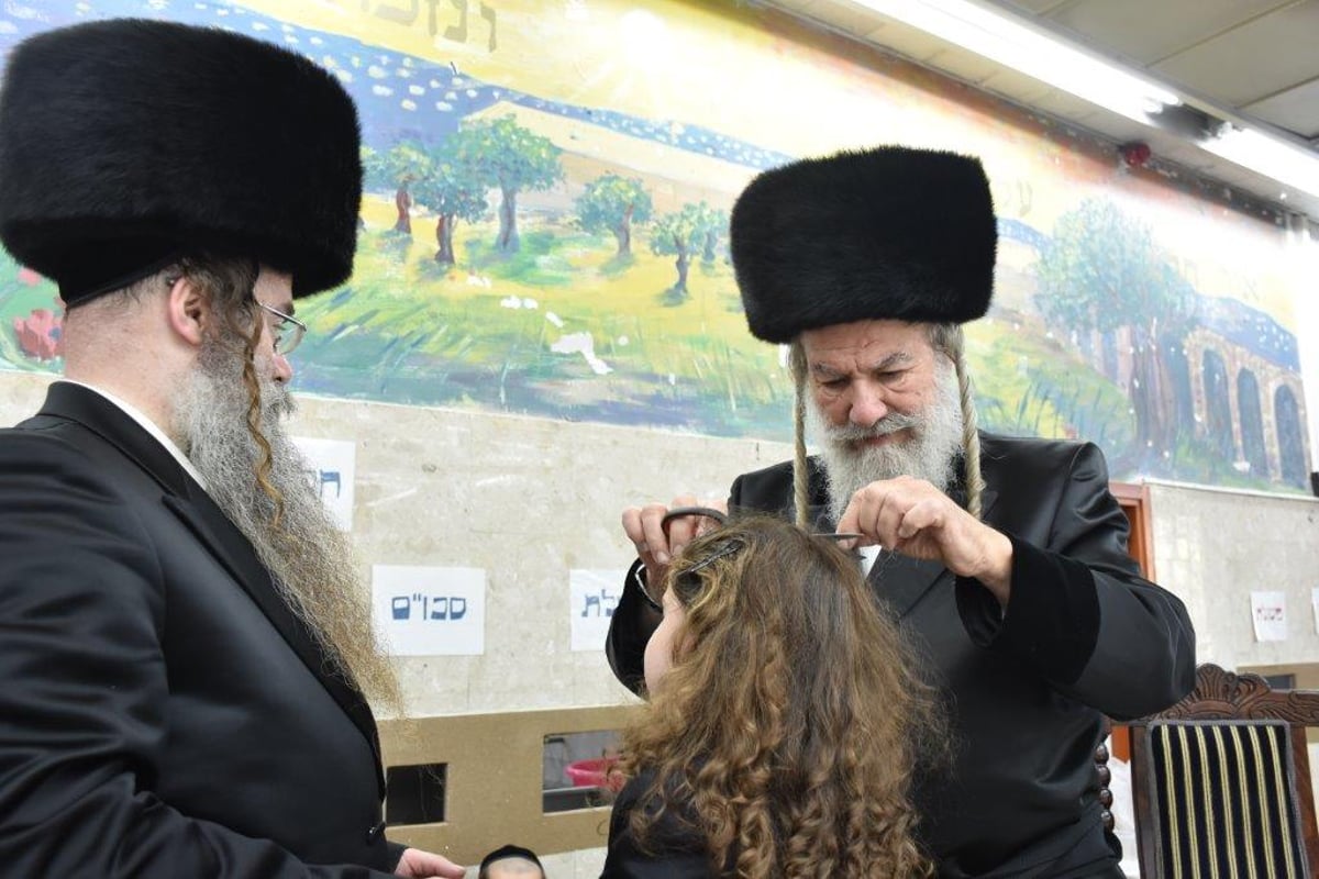 האדמו"ר מאשלג שבת ביישוב מירון • גלריה