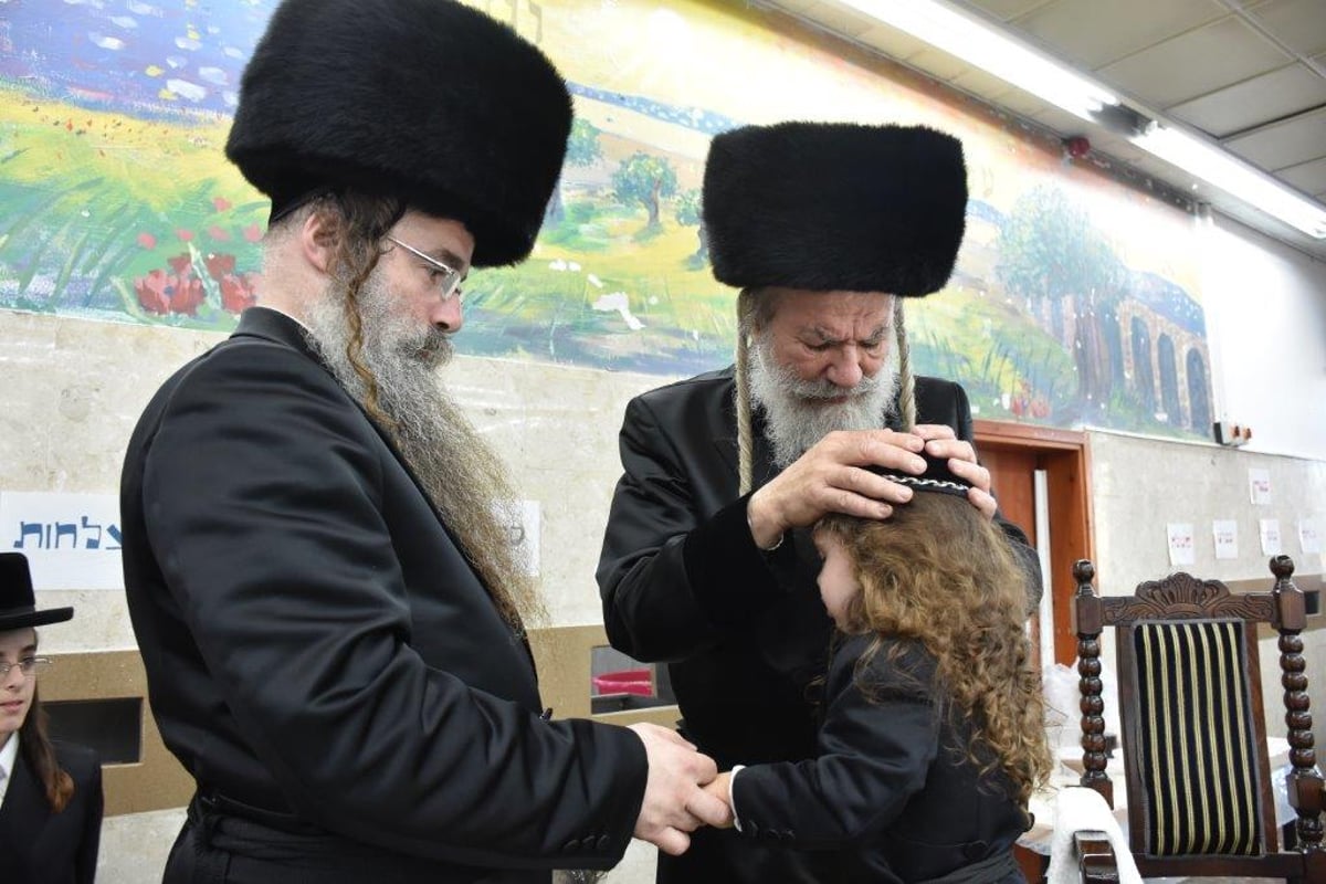 האדמו"ר מאשלג שבת ביישוב מירון • גלריה