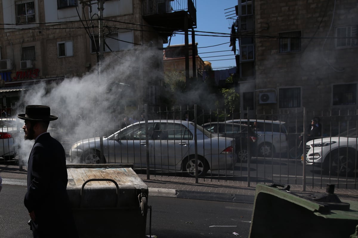 בעקבות מעצר העריק: חסימת כבישים בירושלים - 6 נעצרו