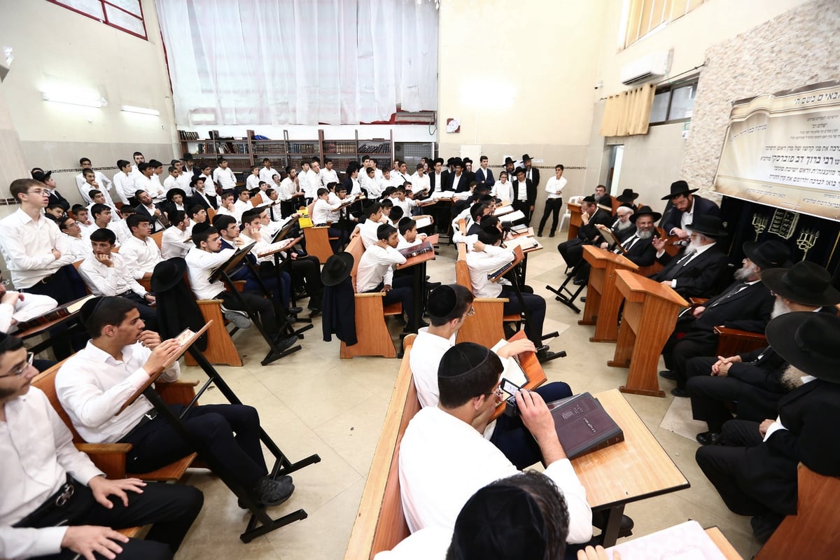 הגרב"ד פוברסקי: "בחורי ישיבה נמצאים בתוך גן עדן"