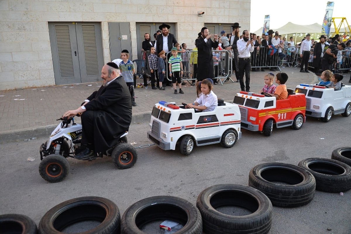 מספר שיא של ילדים בלונה פארק ביתרלנד בביתר עילית