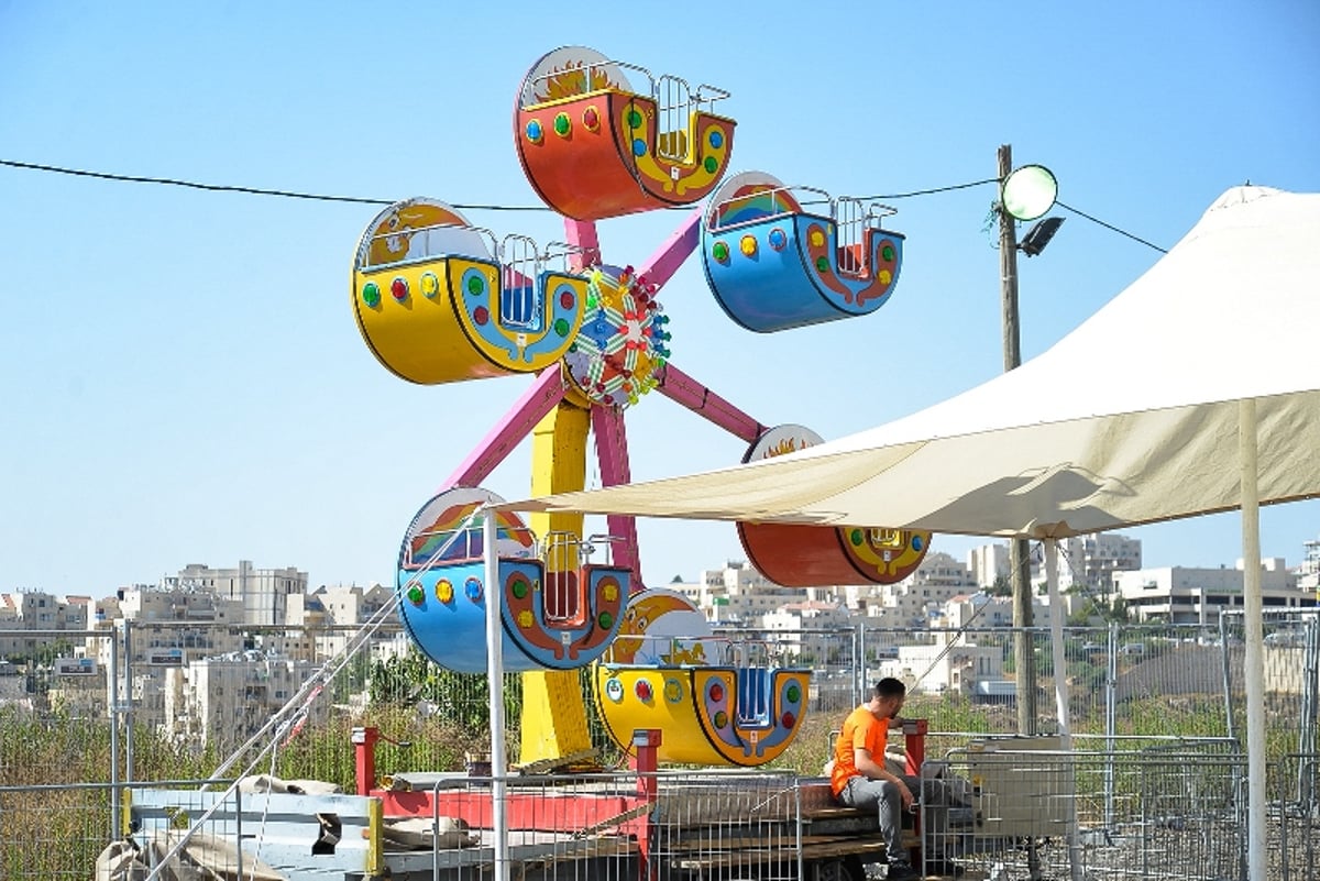 מספר שיא של ילדים בלונה פארק ביתרלנד בביתר עילית