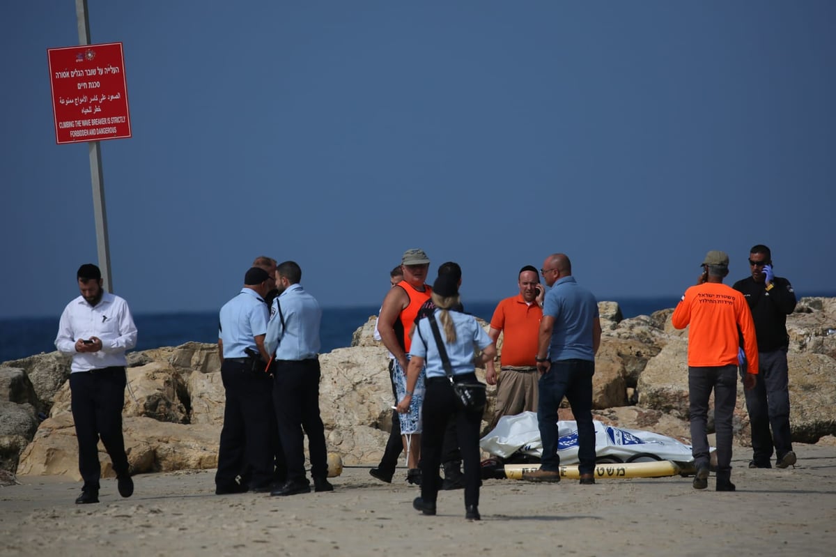 לאחר שעות של חיפושים: גופתו של האברך נמשתה מהים