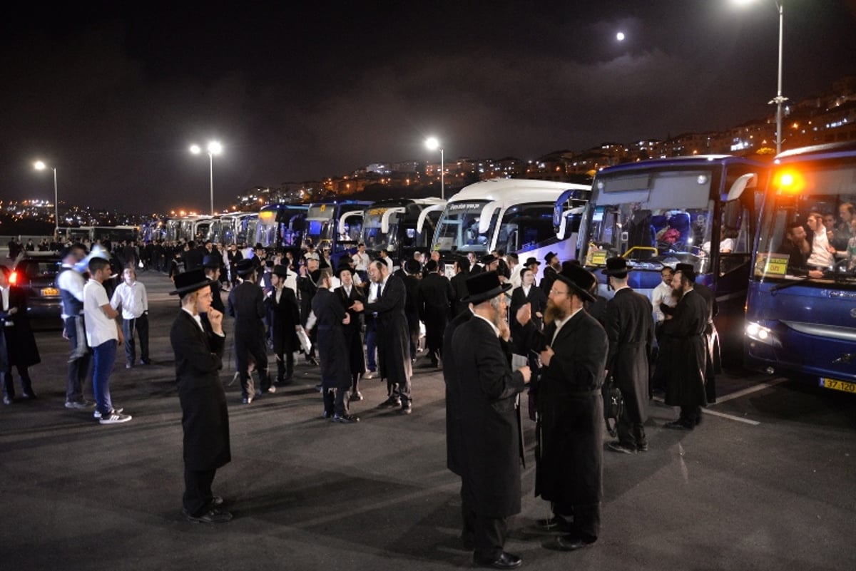 מעמד אדיר ברשב"י עם כאלפיים תלמידי ישיבות מביתר עילית, בראשות הגה"צ ר' אלימלך בידרמן