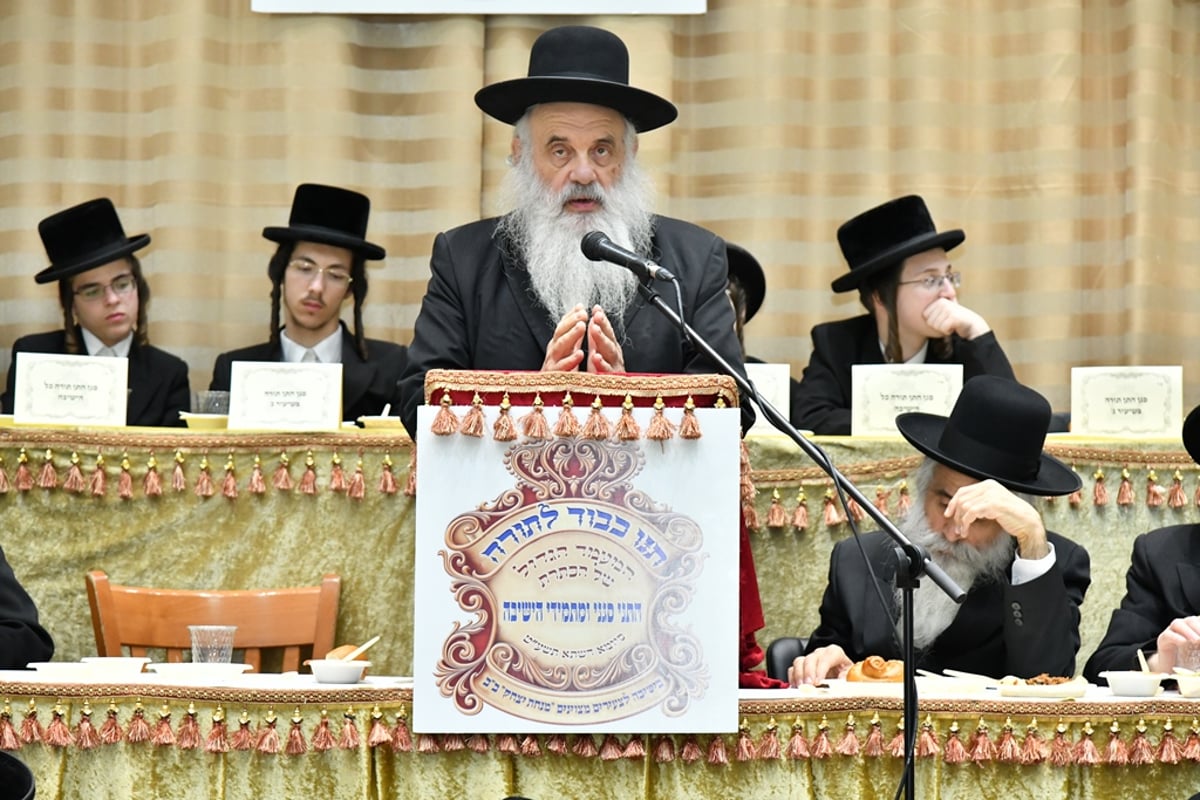 בדושינסקיא ערכו מעמד 'תנו כבוד לתורה'