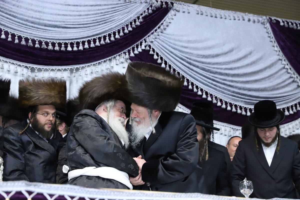 צפו: נישואי בן האדמו"ר מנדבורנה ירושלים