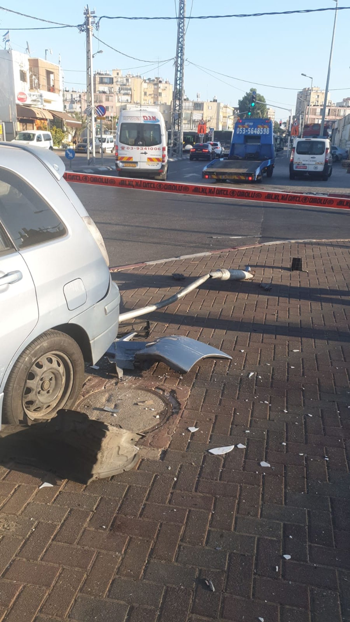 בפתח תקווה: מרדף משטרתי אחרי שב"ח שגנב רכב