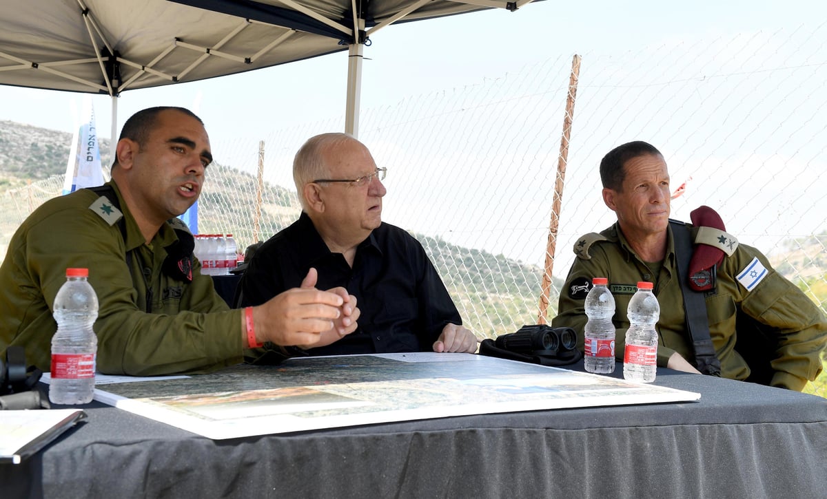 הנשיא ריבלין בזירת הפיגוע: "דריכות ומוכנות ללא פשרות". צפו