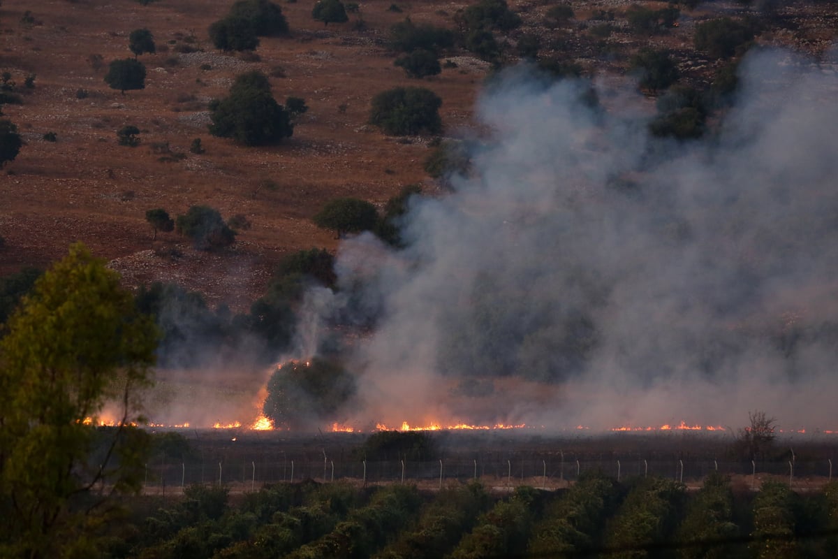 הירי, החיילים וה"תרגיל"; המתיחות מול לבנון - בתמונות