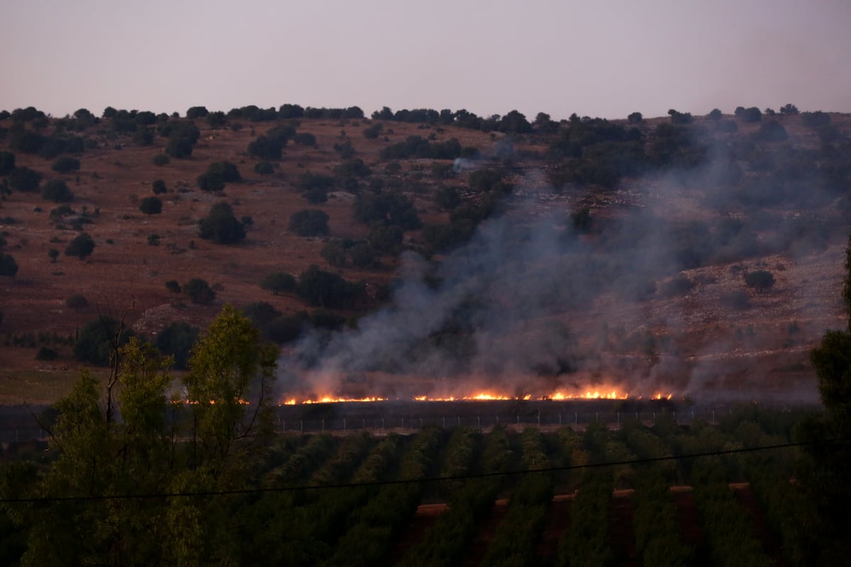 הירי, החיילים וה"תרגיל"; המתיחות מול לבנון - בתמונות