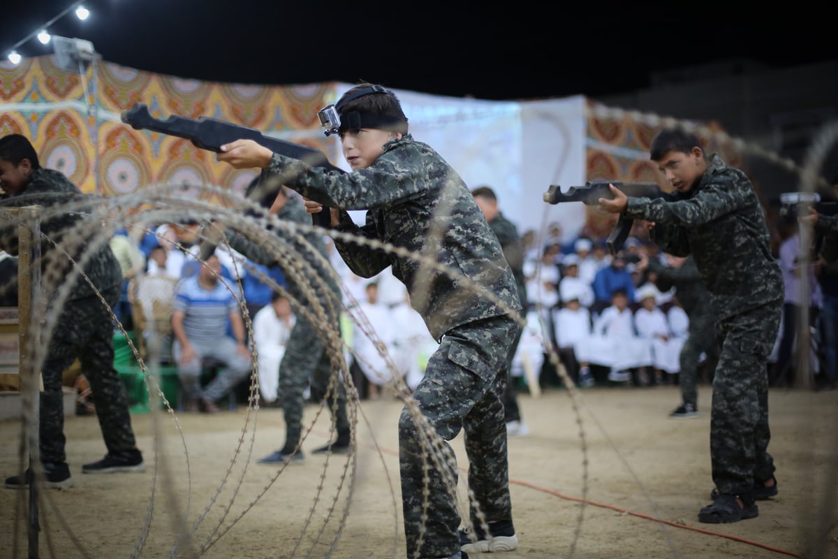 המיצג של הילדים בעזה: חדירה לישראל • גלריה