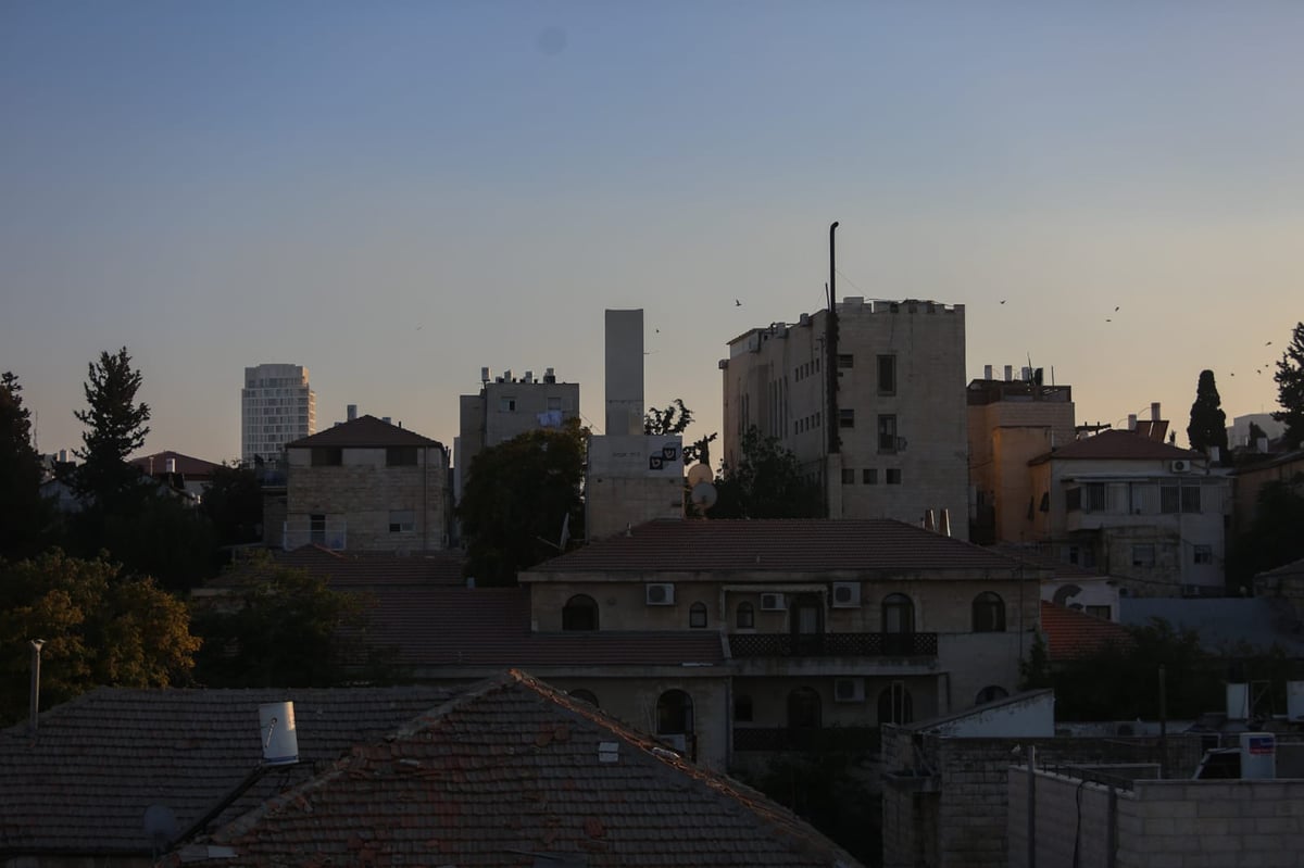 צפו: מבט מלמעלה על השכונות בירושלים