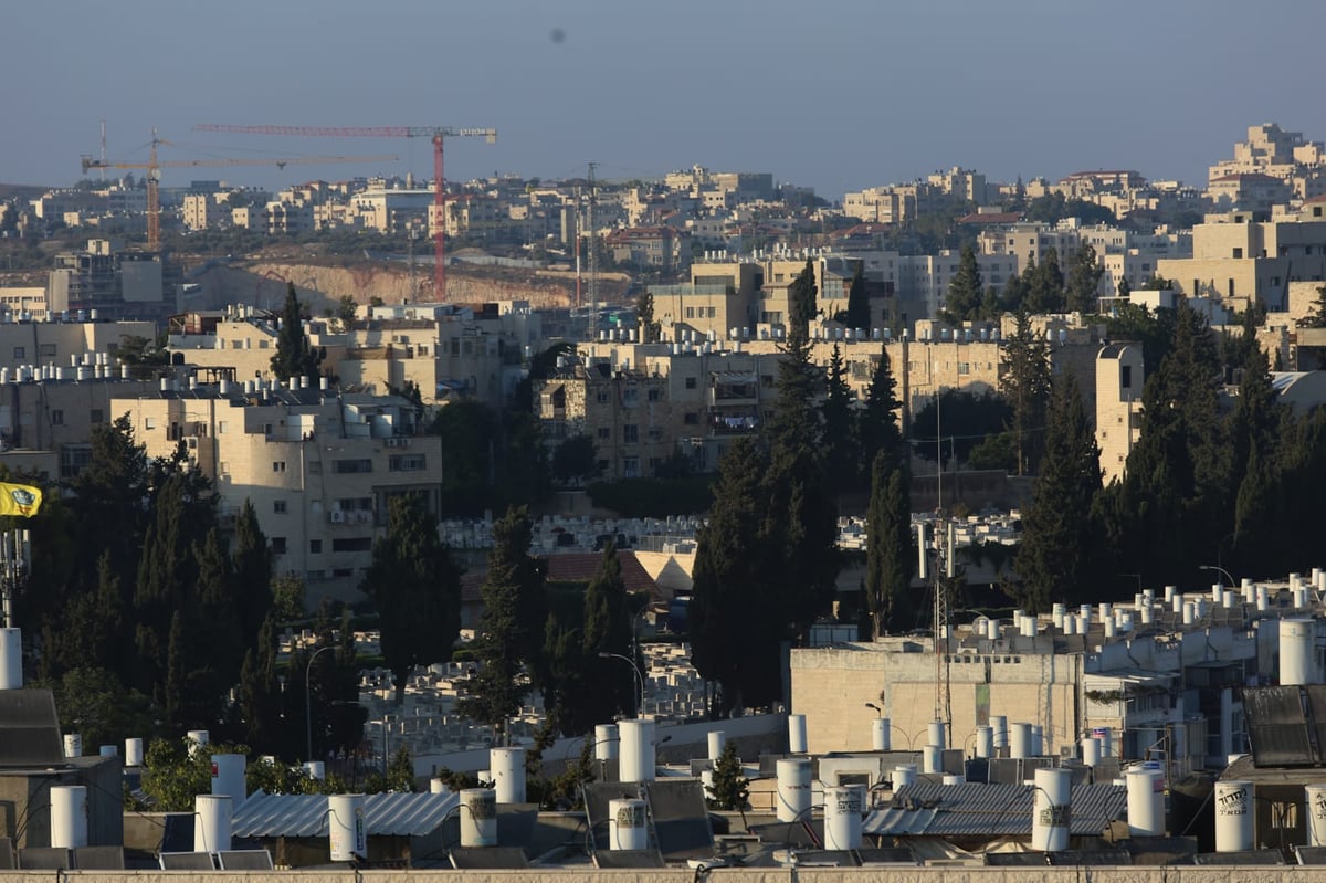 צפו: מבט מלמעלה על השכונות בירושלים