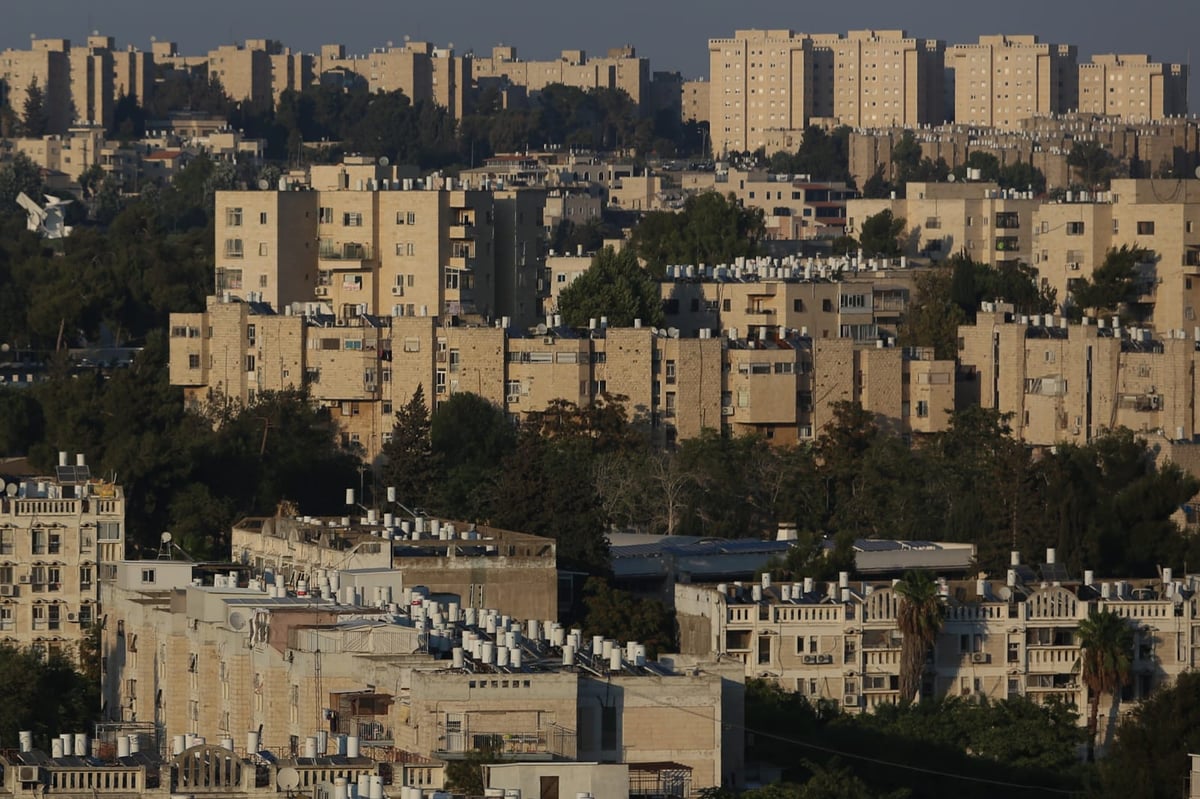 צפו: מבט מלמעלה על השכונות בירושלים