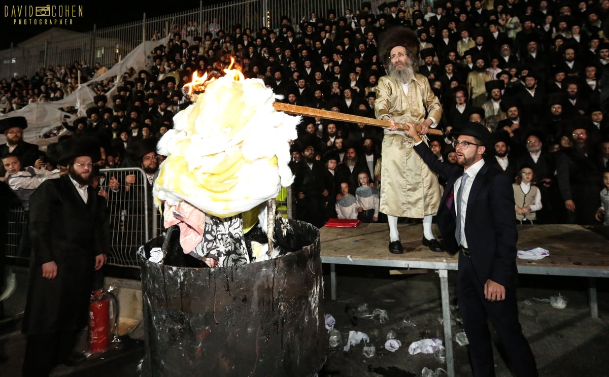 צפו בווידאו: ר' מיילך בידרמן הקפיץ את מירון