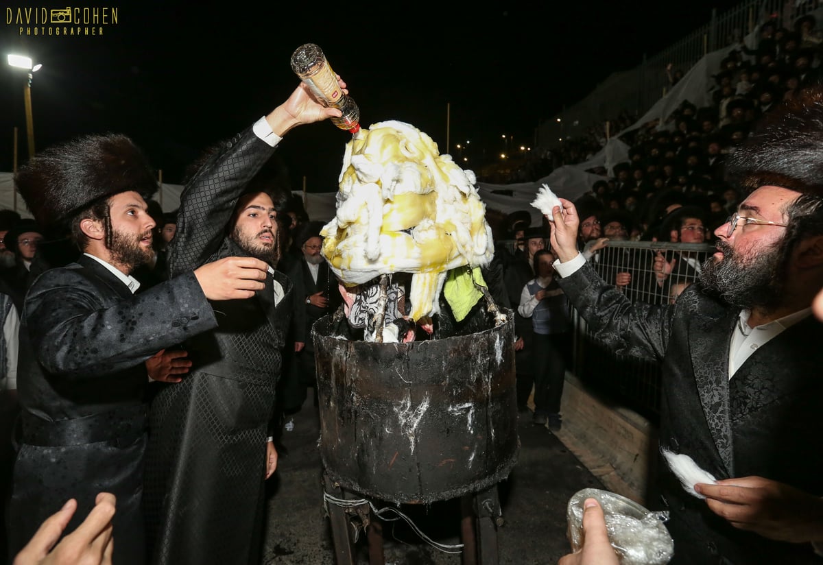 צפו בווידאו: ר' מיילך בידרמן הקפיץ את מירון