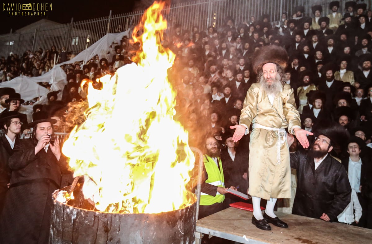 צפו בווידאו: ר' מיילך בידרמן הקפיץ את מירון