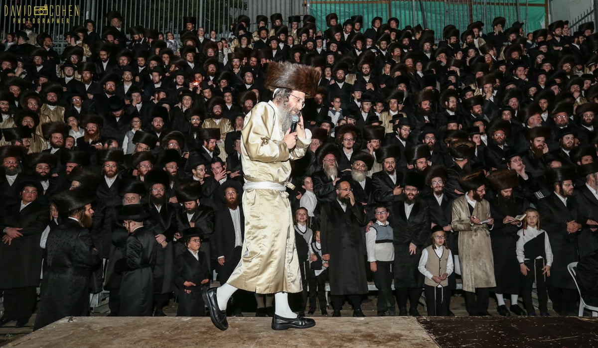 צפו בווידאו: ר' מיילך בידרמן הקפיץ את מירון