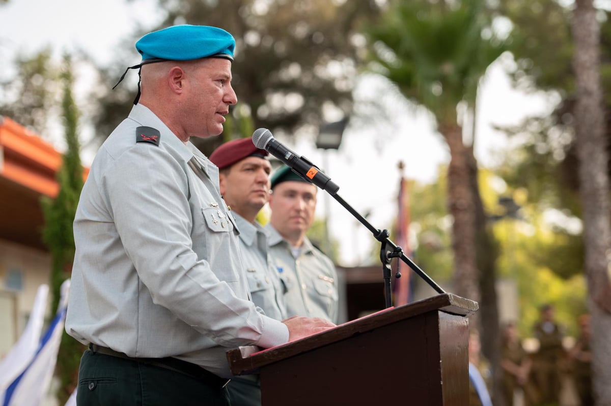 דובר צה"ל נכנס לתפקידו בטקס רשמי