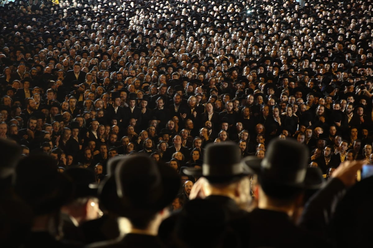 מעמד אדיר ומרגש: רבבות חרדים בעצרת המרכזית של ג'