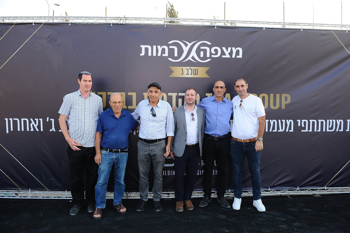 "עוד אבנך" • הנחת אבן הפינה בשכונה הותיקה רמות י-ם