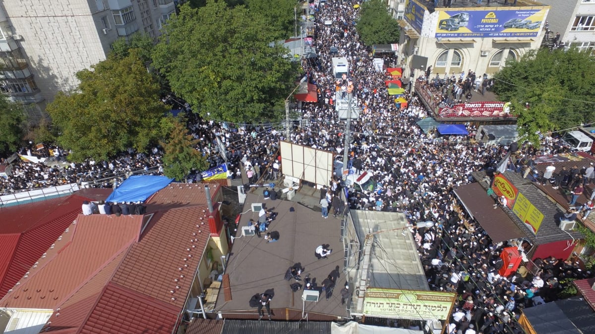 מעמד 'התיקון הכללי' באומן - בתיעוד מהאוויר • צפו