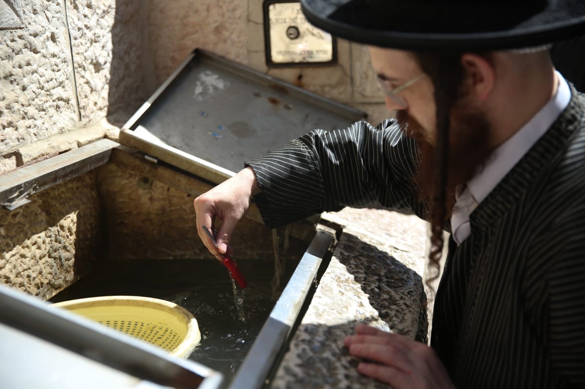 סגולת הסכינים לפרנסה - במאה שערים. צפו