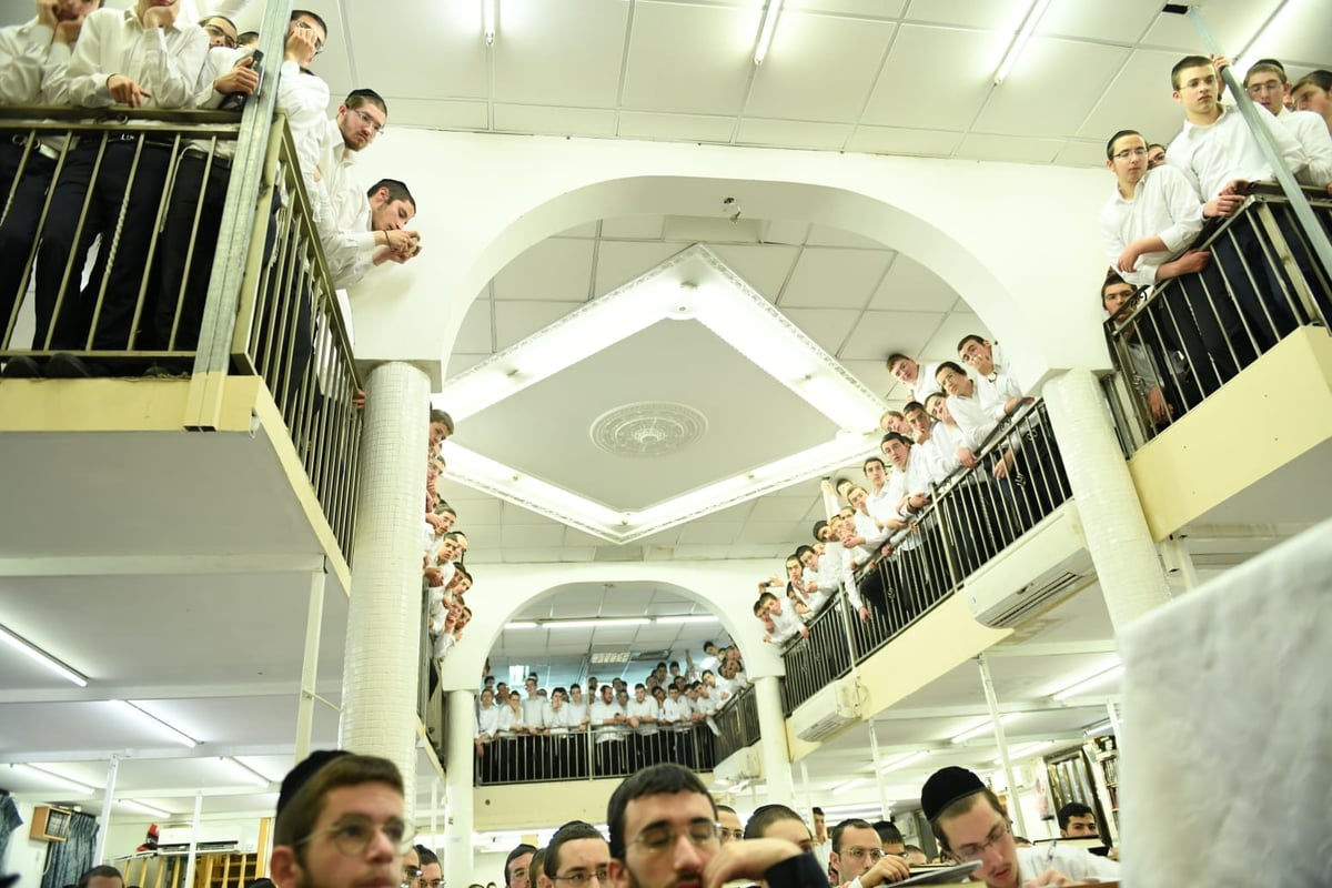 הגרי"ג אדלשטיין חיזק את 'בית מדרש עליון'