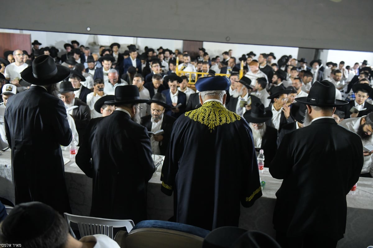 תיעוד: מעמד הסליחות בראשות הראשון לציון הגר"ש עמאר