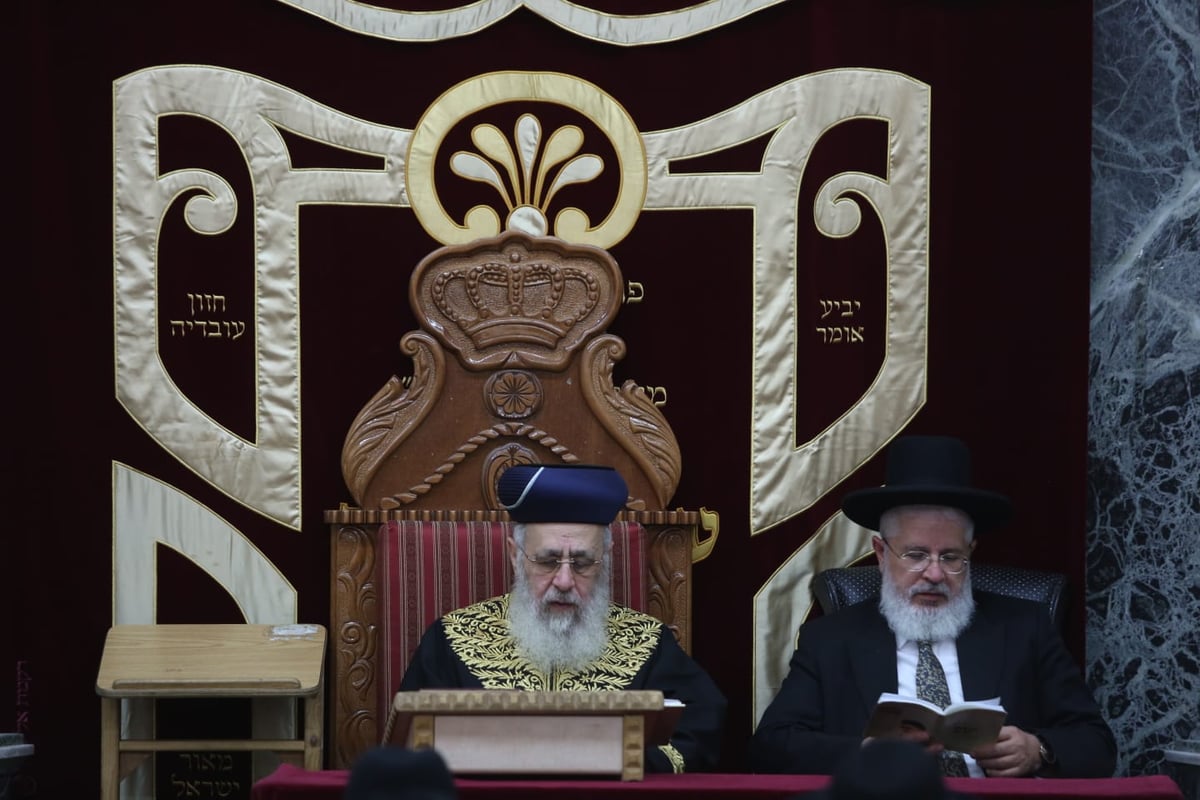 שבת שובה: הגרב"מ אזרחי ב'שיעור השבועי' ומעמד הסליחות ב'יזדים'