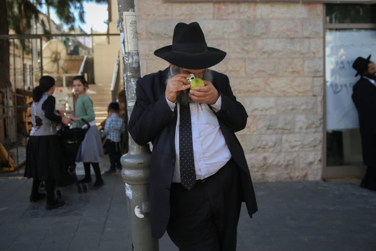 ערב סוכות, ירושלים; 10 תמונות שמספרות את כל הסיפור