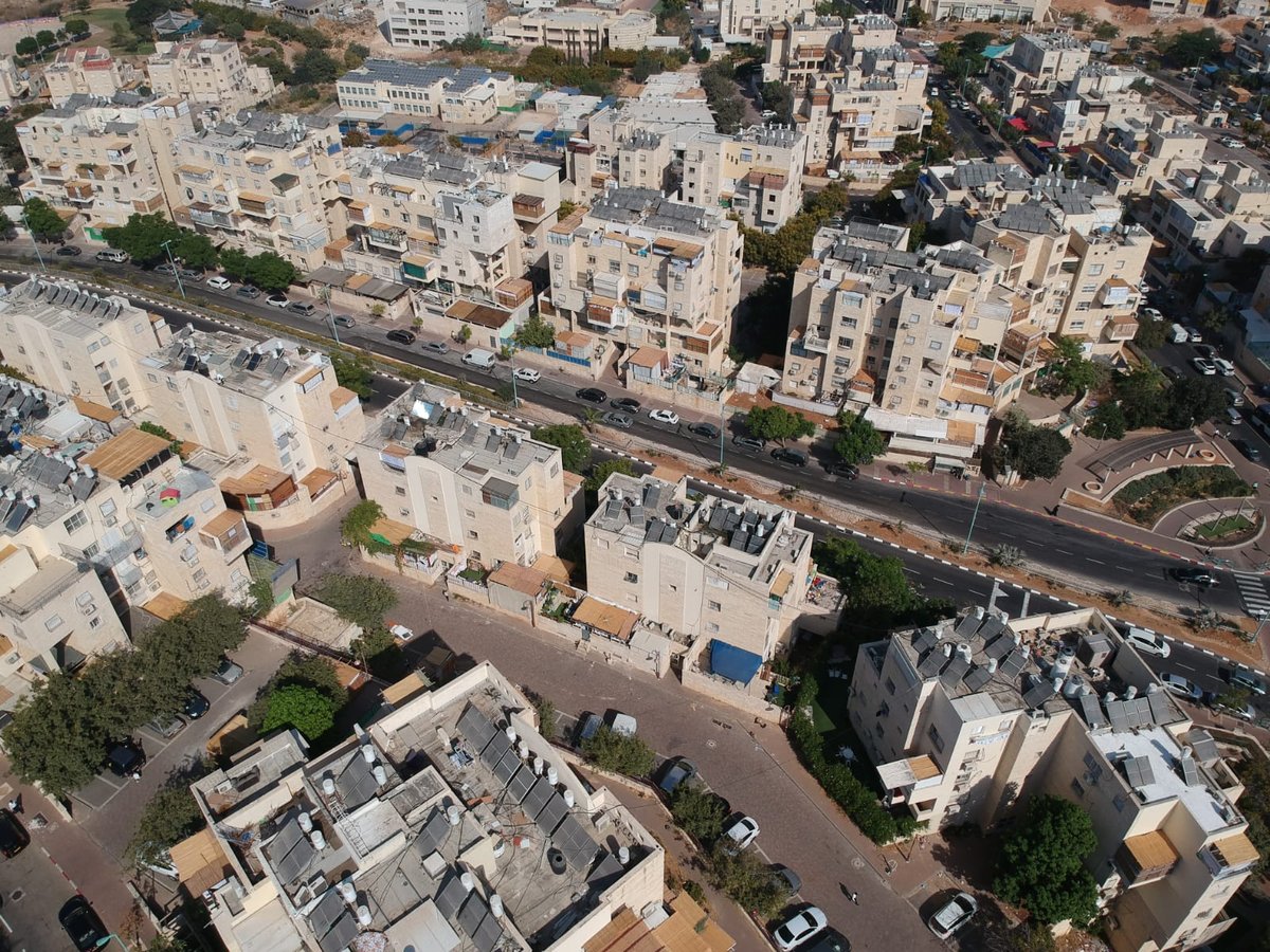 הסוכות של העיר אלעד - בתיעוד מהרחפן • צפו