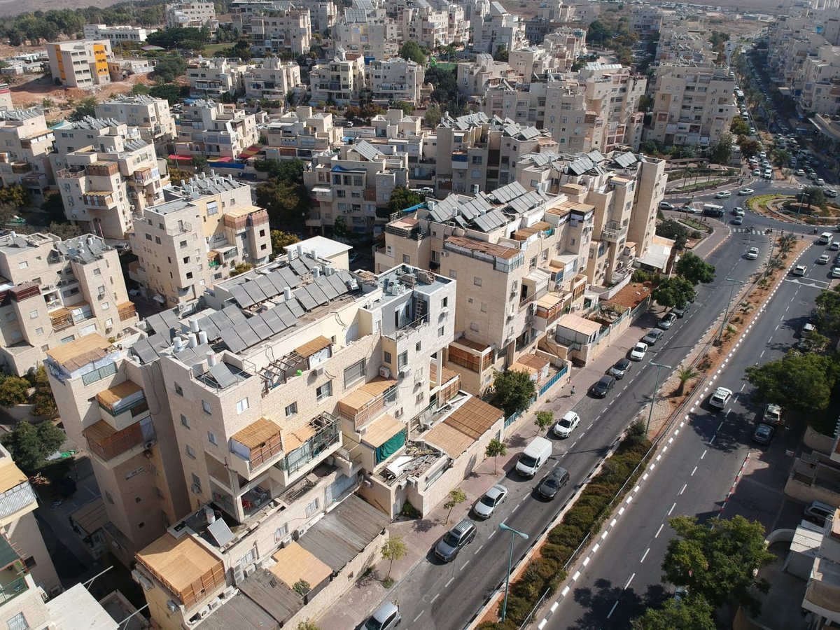 הסוכות של העיר אלעד - בתיעוד מהרחפן • צפו