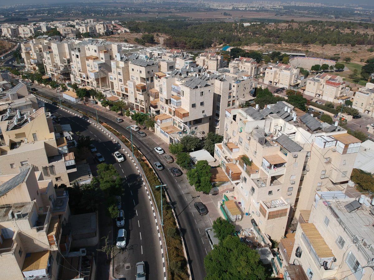 הסוכות של העיר אלעד - בתיעוד מהרחפן • צפו