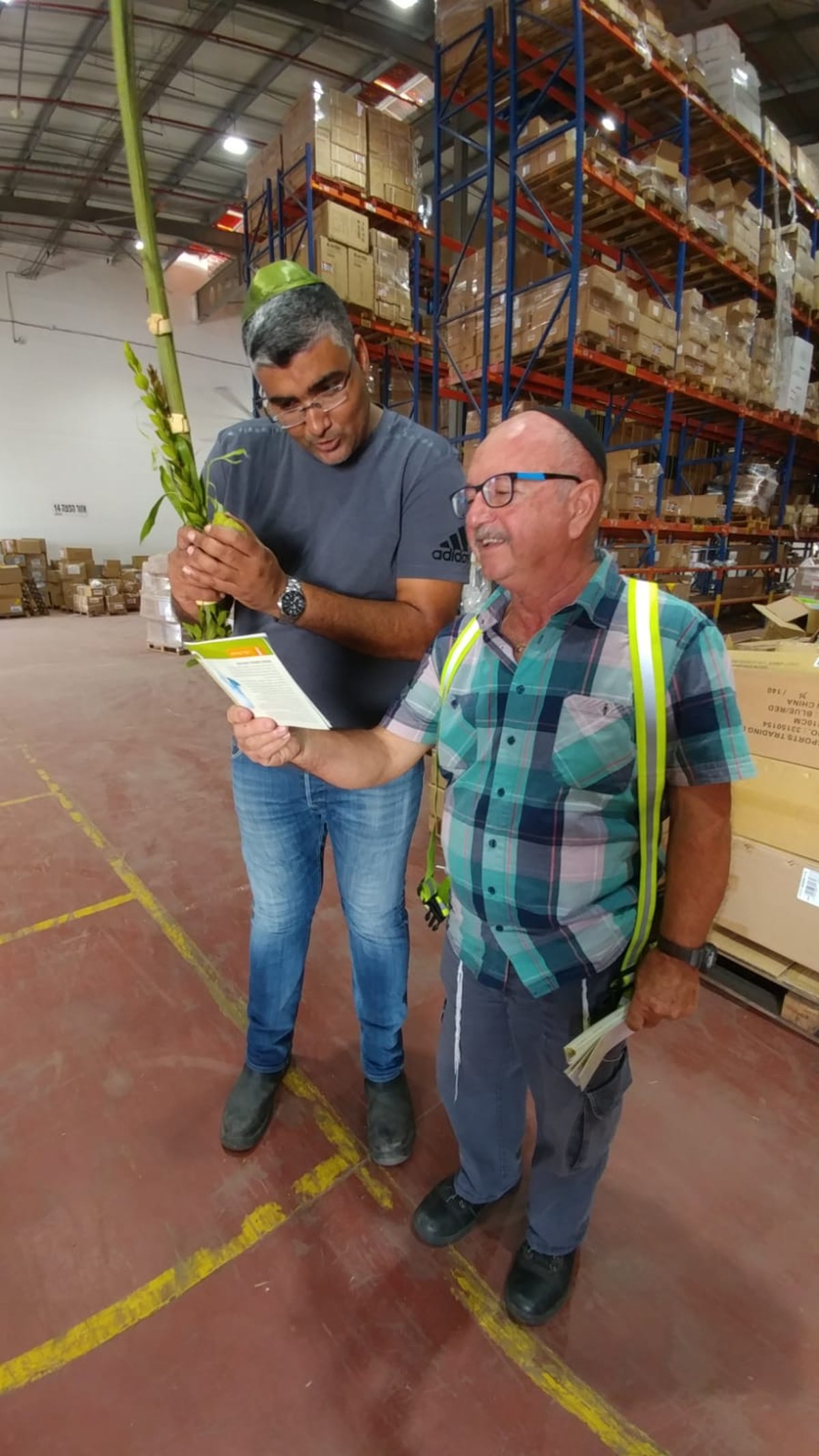 גם החיילים בירכו: "מבצע לולב" של חב"ד