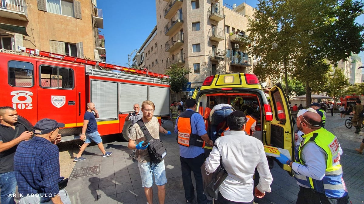 גבר בן 50 נפצע קשה מאוד בשריפה בירושלים