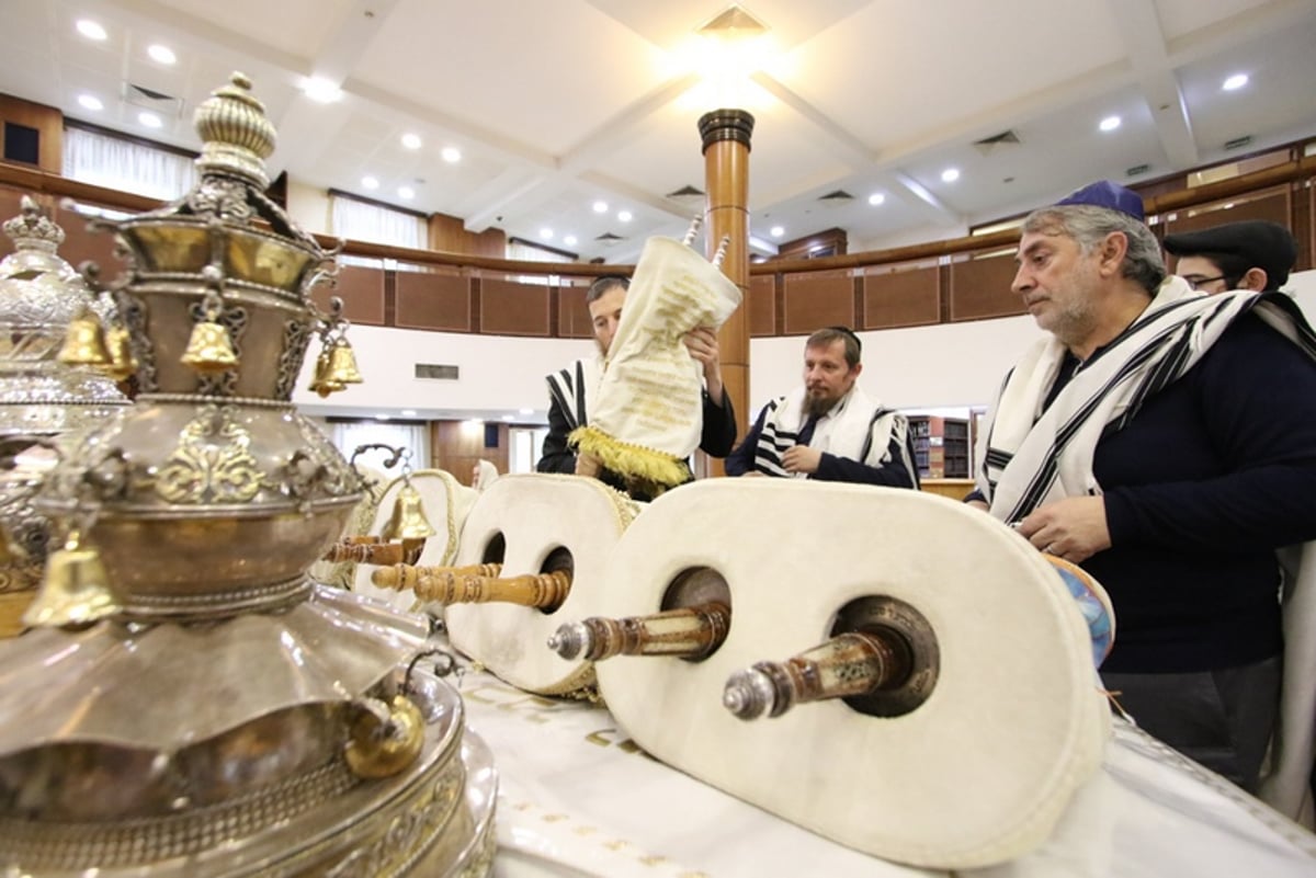 תיעוד מיוחד: 'הושענא רבה' במוסקבה