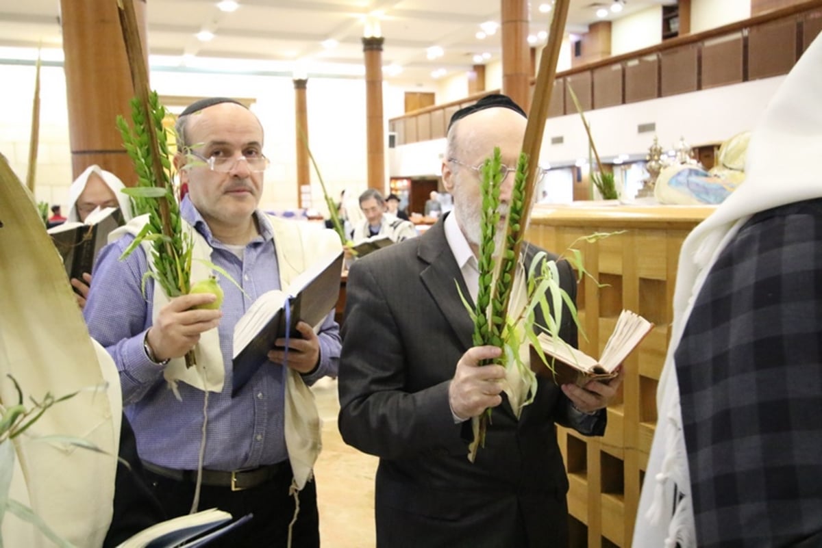 תיעוד מיוחד: 'הושענא רבה' במוסקבה