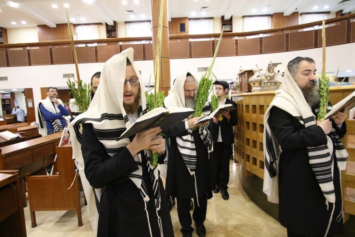 תיעוד מיוחד: 'הושענא רבה' במוסקבה