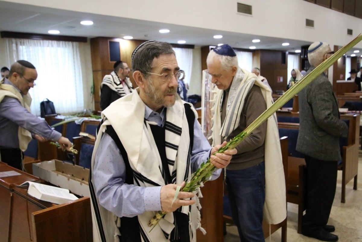 תיעוד מיוחד: 'הושענא רבה' במוסקבה